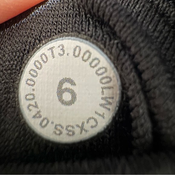 Lululemon On Repeat Dress Black Long-Sleeve Textured Removable Collar Women's 6 - Picture 11 of 15